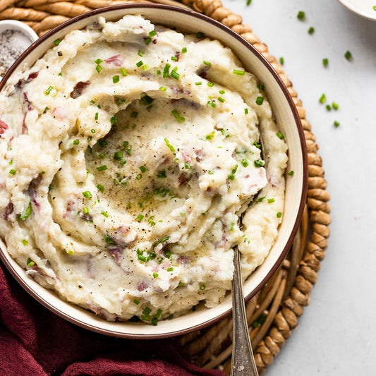 The Ultimate Rustic Mashed Potatoes