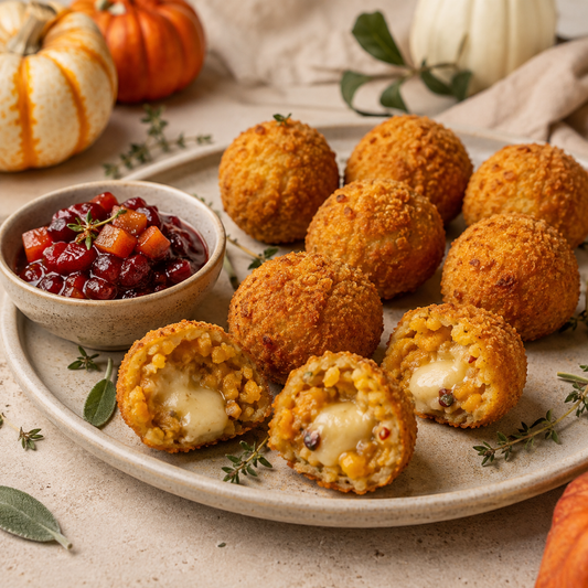 Arancini de citrouille farcis