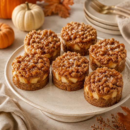 Gâteau Croustillant Pomme Caramel Salé - 6 Unités